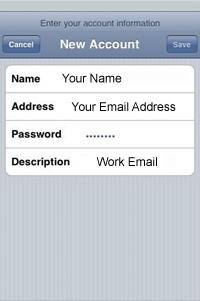 iphone email setup